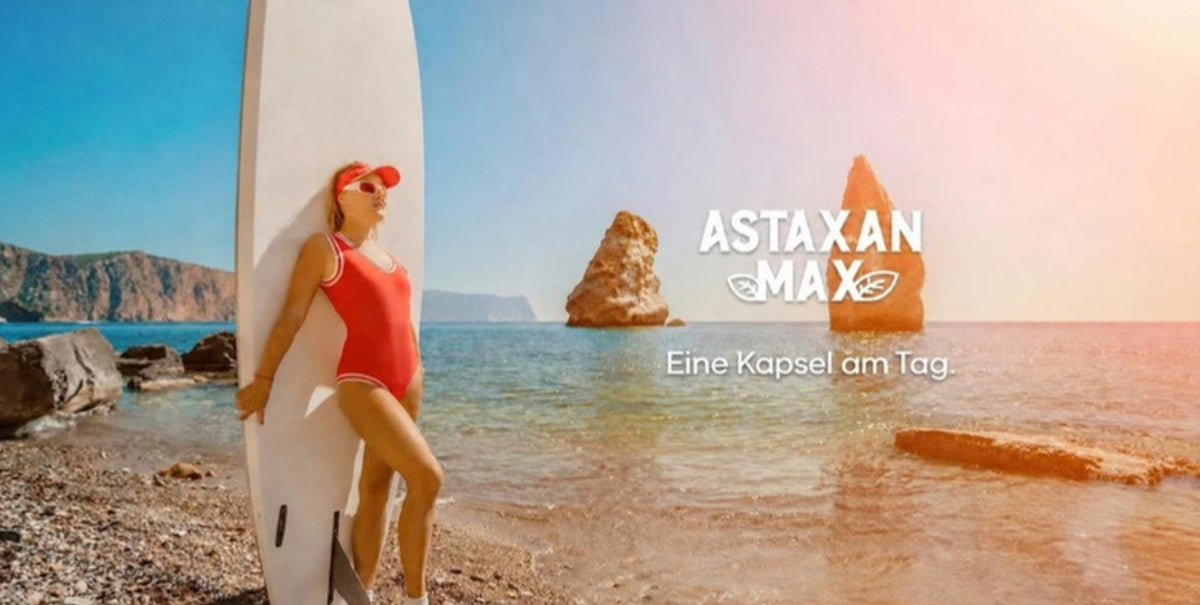 Astaxanmax – Eine Kapsel am Tag.